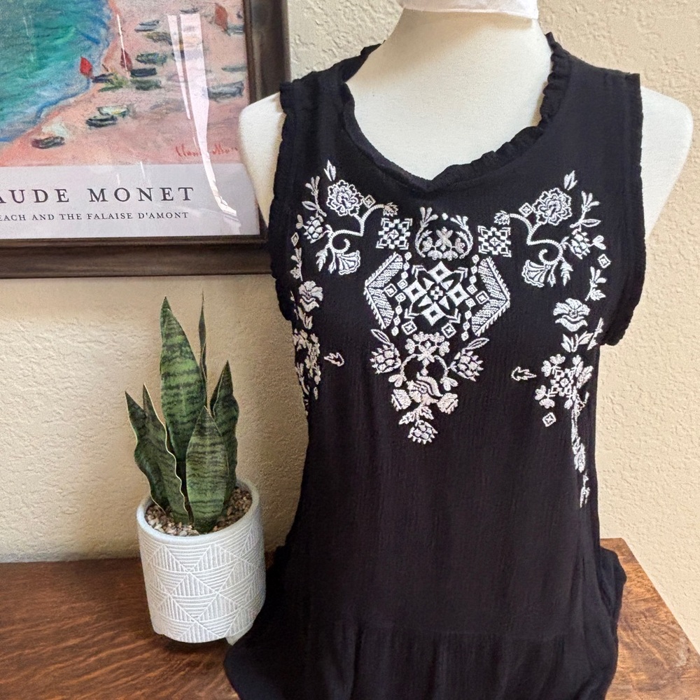 Embroidered Top